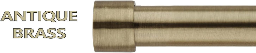 BOOM JOG Extendable Curtain Pole 120-300 cm Antique Brass