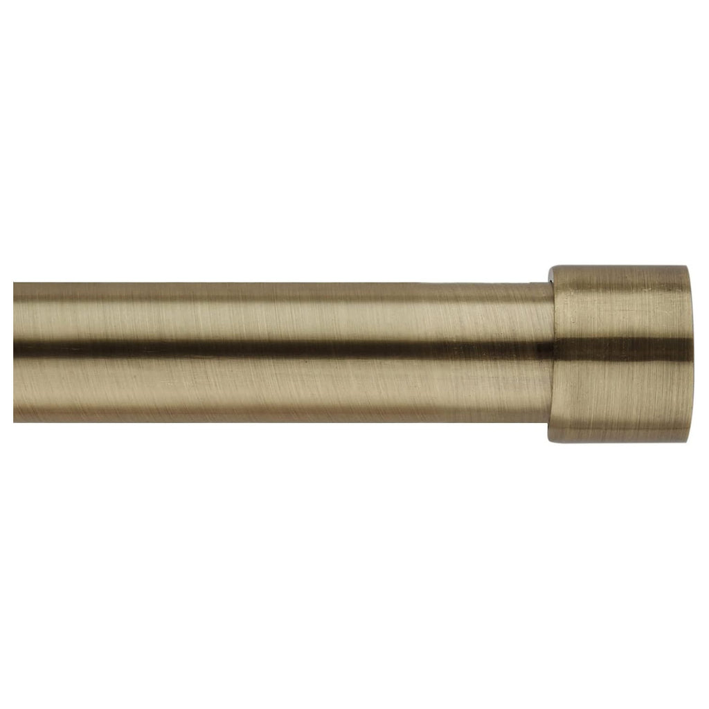 BOOM JOG Extendable Curtain Pole 120-300 cm Antique Brass