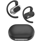 AOTONOK Open Ear Headphones, Hi-Fi Stereo Running Earphones with Adjustable Ear Hooks, IPX7 Waterproof Bone Conduction Earbuds With ENC Mics, Ultra-Comfort, LED Lights, 36H Playtime Sports Headphones for Gym