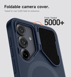 SURITCH Magnetic Case for Samsung Galaxy S25 FE 5G Dark Blue