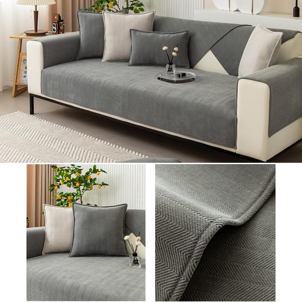 NUODWELL Elastic Sofa Cover 1 2 3 4 Seater - Fitted Couch Furniture Protector