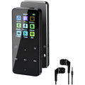 COVVY 24GB Digital MP3 Player with Bluetooth & Speaker - HiFi Lossless Audio Player with FM Radio, Voice Recorder & Earphones