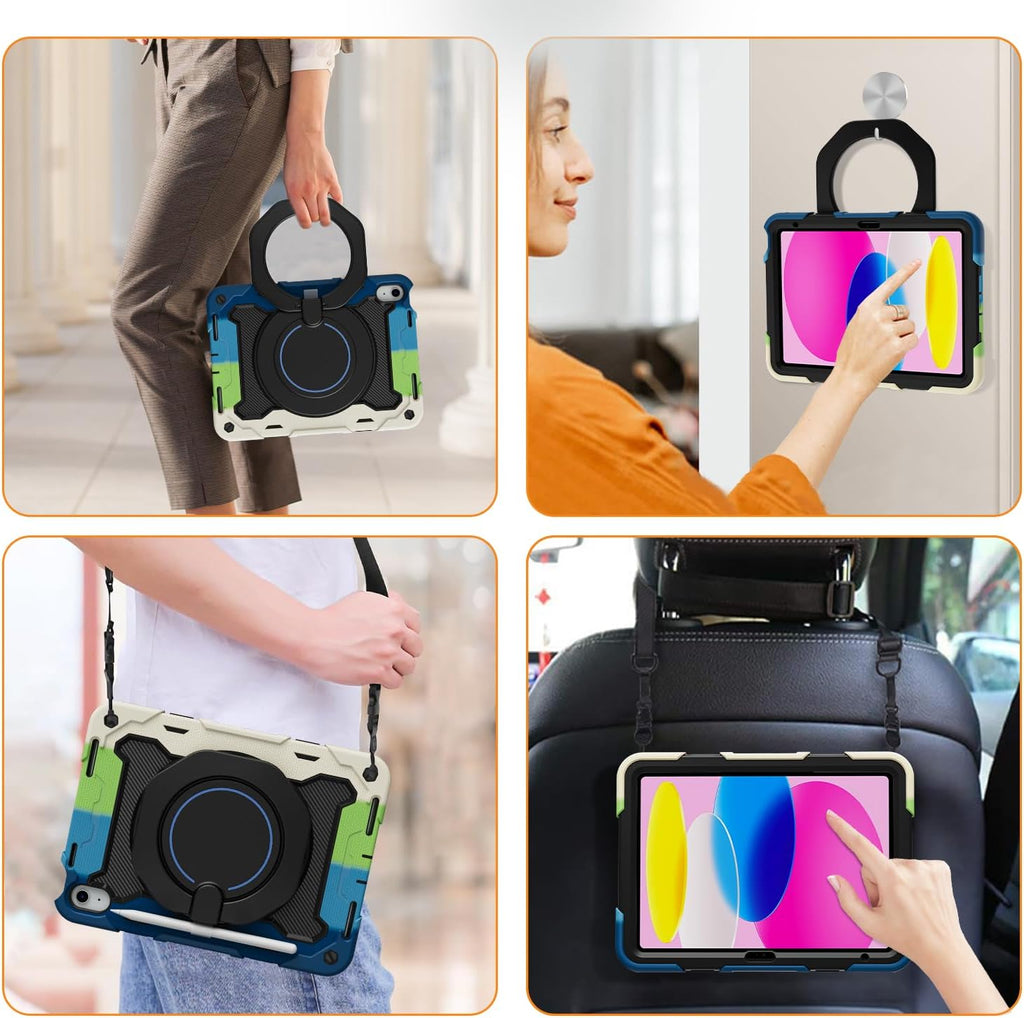 ROISKIN Case for iPad 11th / 10th Gen 10.9-11 Inch (2025/2022) - Protective Cover