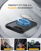 Miracase Magnetic Full-Body Case for iPhone 17e & 16e 6.1" - Built-in Screen Protector Black
