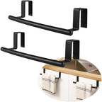 KES 2-Pack Over-Door Kitchen Towel Rails Matte Black