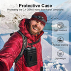 LEKUFEE Waterproof Hard Travel Case for DJI Osmo Nano Standard Combo (Case Only)