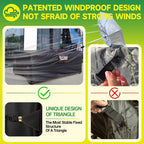 Enzeno Garden Furniture Cover Waterproof, Outdoor Sofa Table Chair Set Cover