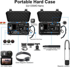 LEKUFEE Waterproof Hard Travel Case for DJI Osmo Nano Standard Combo (Case Only)
